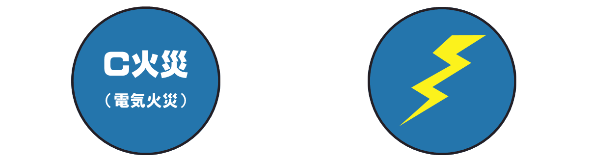 C火災のマーク