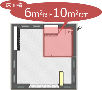 配合室の床面積 配合室の床面積